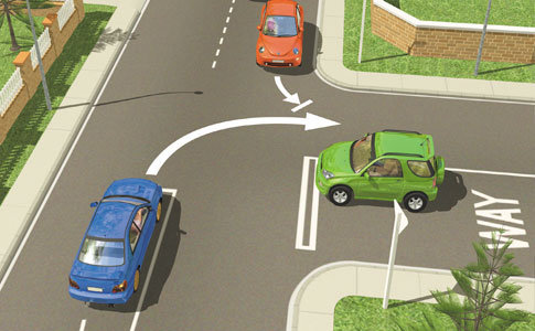 Car turning exercise