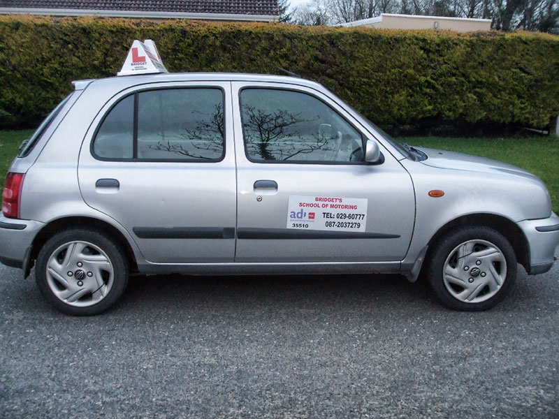 Bridget School of Motoring vehicle